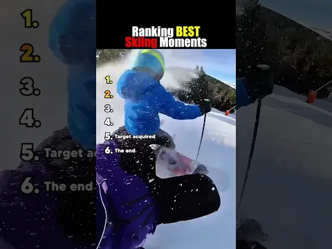 Ranking the best skiing moments 🏔️