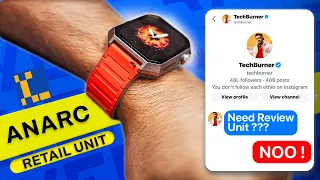 i bought @TechBurner's ANARC smartwatch (SPOILER: NOT as HYPED)