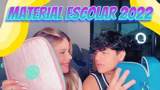 mostrando meu MATERIAL ESCOLAR 2022 ✨