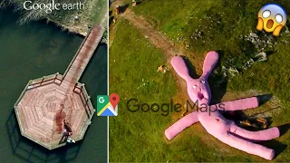 HOROR! HAL MENGERIKAN DITANGKAP KAMERA GOOGLE MAPS/EARTH #1 - INVESTIGASI KEJADIAN ANEH DI DUNIA
