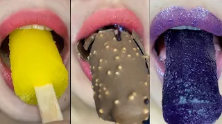 asmr VERY TASTY ICE CREAM ON A STICK eating sounds