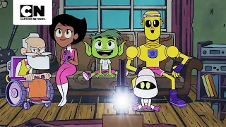 AÇÃO DE GRAÇAS DA PATRULHA DO DESTINO PARTE 2 | OS JOVENS TITÃS EM AÇÃO | CARTOON NETWORK
