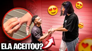 PEDI A CLARA EM NAMORO!