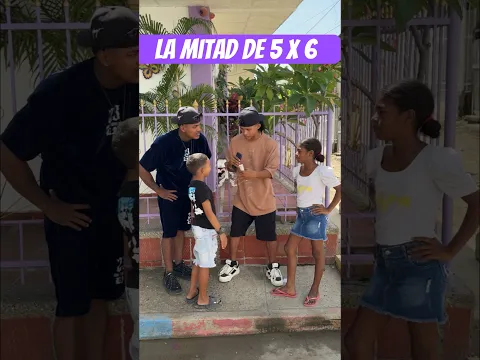 Mitad de 5 x 6