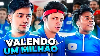 CORINGA REAGINDO AO MRBEAST: 50 YOUTUBERS DISPUTAM UM MILHÃO DE DÓLARES
