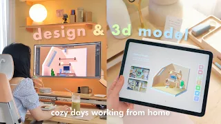 Day In The Life as a Software Engineer & Designer | Figma Design & Spline 3D Model My Website W/ Me!