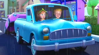 Wheels On The Tow Truck, Vehicles & Nursery Rhyme for Children