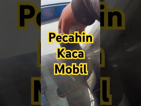 Pecahin Kaca Mobil #viral #eksperimen #shorts