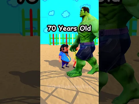 Tallness Evolution - Hulk from 4 to 999 years with Motu Patlu - #animation