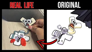 REAL LIFE VS THE ORIGINAL  The craziest version of the alphabet in REAL LIFE  part 3