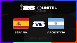 Final Mundial 2026 - España vs Argentina