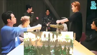 Eng sub: BTS talking about their dancing at AMAs with New Kids on the block & New Edition #BTS
