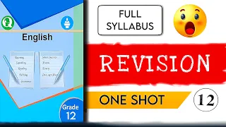 🔥Class 12 English One Shot Video | NEB English 2083 | All Chapters , free writing & Grammar 