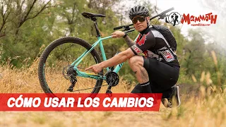 Cómo usar los cambios de la bicicleta desde cero.