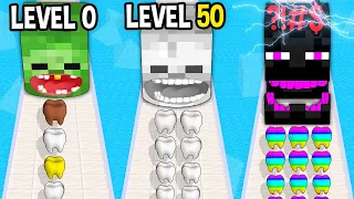 New Smile Rush GamePlay Mobile Game Runner Game Max Level LVL - Minecraft Animation