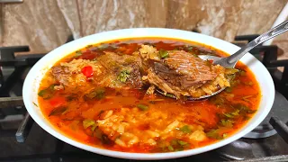 ХАРЧО! Такой СУП захочешь еще! Потрясающе Вкусный Рецепт! Идеальный Суп Харчо