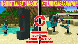 MENGABULKAN PERMINTAAN KALIAN! NGAJAK MABAR TEGUH SUGIANTO ASLI DI MINECRAFT SURVIVAL ANAK SANTUY !!