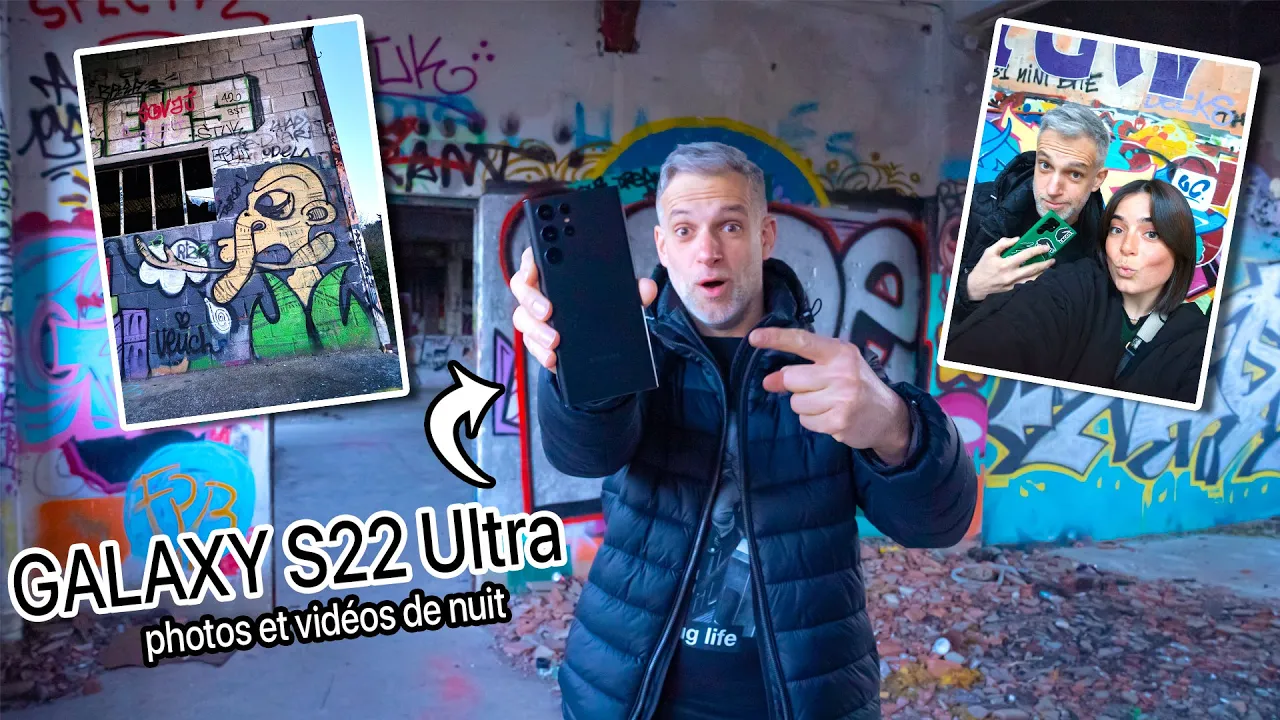 Vido-Test de Samsung Galaxy S22 Ultra par Monsieur GRrr