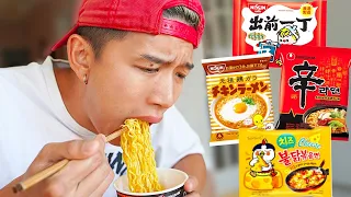 I Only Ate Instant RAMEN Noodles for 7 Days STRAIGHT