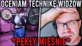PĘKŁY MIĘŚNIE! *oceniam technikę widzów