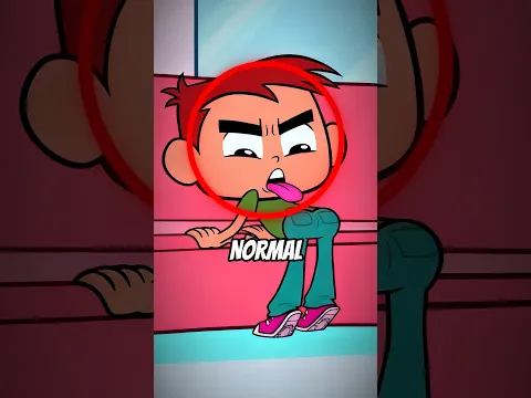 The Teen Titans once became totally normal teens... #shorts #teentitansgo