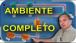Instalación eléctrica completa de un dormitorio (paso a paso)