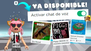 como ACTIVAR el CHAT DE VOZ en ROBLOX