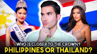 Miss Universe 2023 Head to Head: Philippines VS Thailand - Who is closer to the Miss Universe crown?