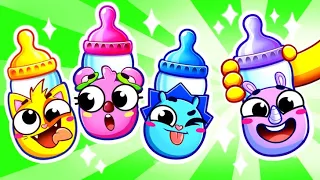 Bottle Feeding Song 🍼🎶🍼Kids Songs And Nursery Rhymes by Baby Zoo Story✨