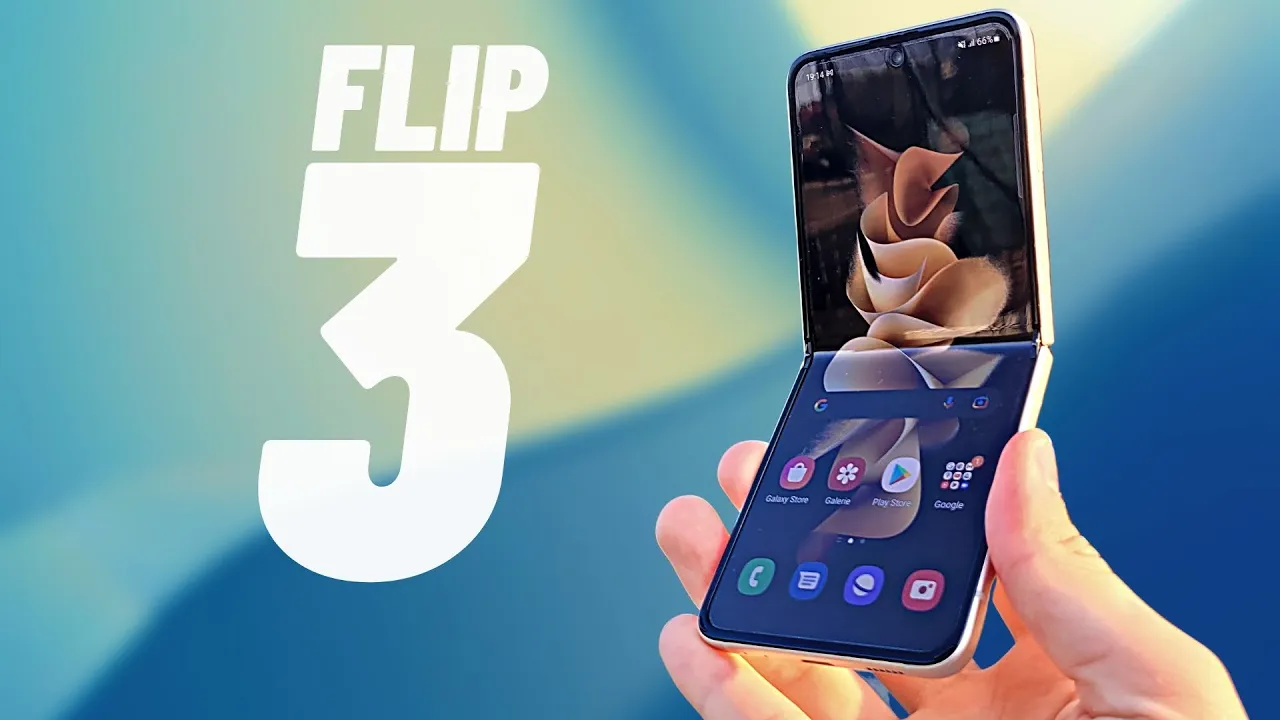 Vido-Test de Samsung Galaxy Z Flip 3 par Discoverdose