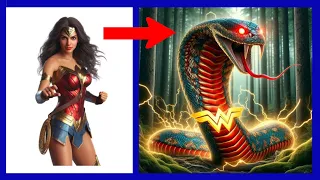 AVENGERS BUT SNAKE | AVENGERS 🔥 All Characters (Marvel & DC) 2024💥