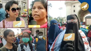 Hyderabad: Hindu-Muslim women come in support of hijab