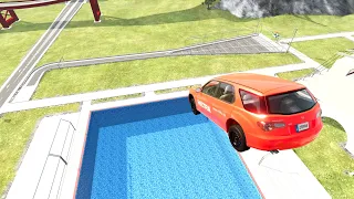Epic High Speed Car Jumps #6 – BeamNG Drive