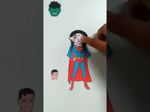 😉 super man 🙈 hulk & batman 😆 chutaki motu patlu challenge #viral #shorts