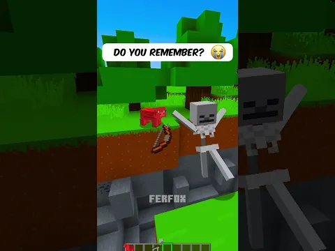 Do You Remember.. 🥺 #shorts #minecraft