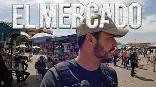 Como es un MERCADO EN MARRUECOS