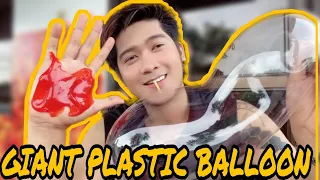 GIANT PLASTIC BALLOON