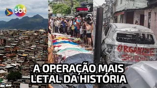 O que se sabe sobre MEGAOPERAÇÃO contra o COMANDO VERMELHO no RJ