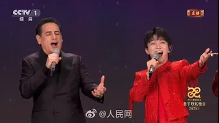 【#春晚 聽#周深 唱山鷹和蘭花花～】周深的高音好棒～