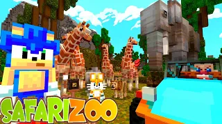 Sonic's SAFARI ZOO Adventure! | Minecraft Sonic And Friends | [50]