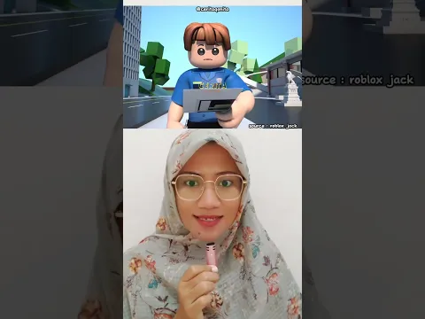 NOOBI BERCITA - CITA MENJADI POLISI SEPERTI AYAH, TAPI . . . 🥹 #animation #roblox #noob #shorts