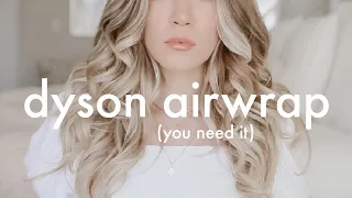 you need the dyson airwrap | hair tutorial