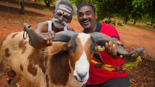 JACKFRUIT MUTTON!!! |  Jackfruit Mutton Gravy | Daddy Arumugam | World food tube