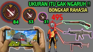 JANGAN SALAH❗Rahasia Tombol Tembak Auto Headshot Yang Benar || Settingan FF Auto Headshot