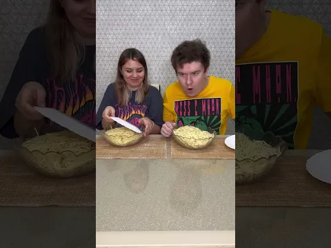 Choose your food challenge 😂 Who had the most food on their plate? 😳 #shorts Best video by Hmelkofm