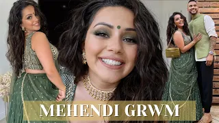 MEHENDI GRWM | INDIAN WEDDING GRWM 2021 | KAUSHAL BEAUTY