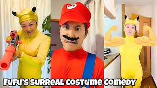 Surreal Ziki & Zaki Costume Horror Comedy | Fufu/ふうふ Bizarre Sketch Compilation 2024 Part18