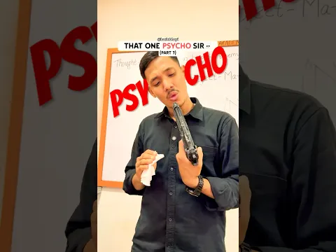 That one psycho sir☠️(part 7) #haslebhayi