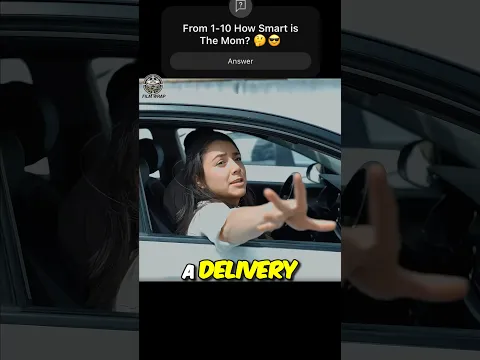 Genius Student Throws Diaper to Get Help From Delivery Guy 😎 #shorts #movie #viral cheat exam