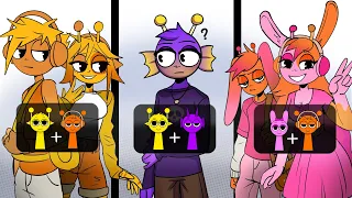 ALL MOM + DAD =♂️♀️ TREND VIDEOS | SPRUNKI COMPILATION ❤️